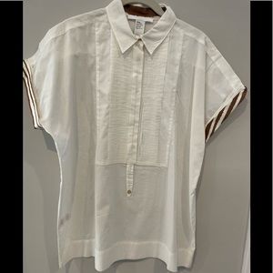 Les Copains silk top made in Italy